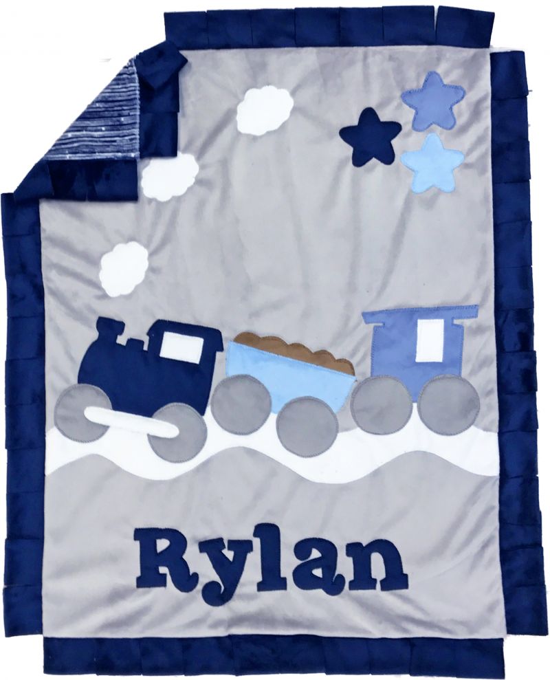 Train Personalized Train Blanket